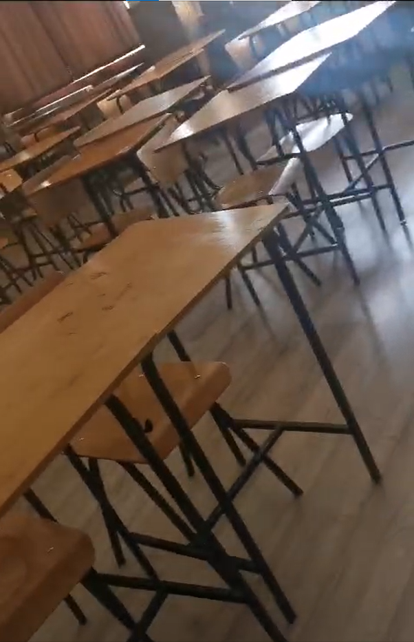 Elev participând la activitate practică